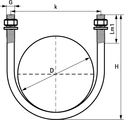 2084712140 BIS Монтажные скобы нерж. для труб walraven  - Вид №1