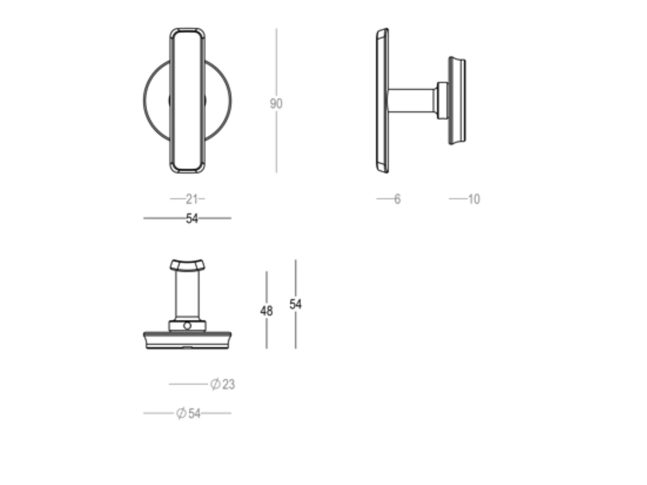 Латунная ручка Quincalux PARIS ARCH-00099049 - Вид №5