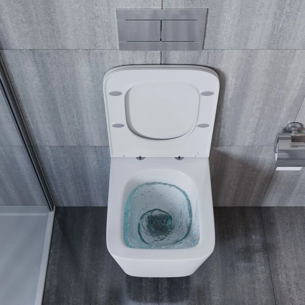 Santreyd Подвесной унитаз с системой Tornado и микролифтом 89264216 Olibau STLM-1362606 - Вид №4