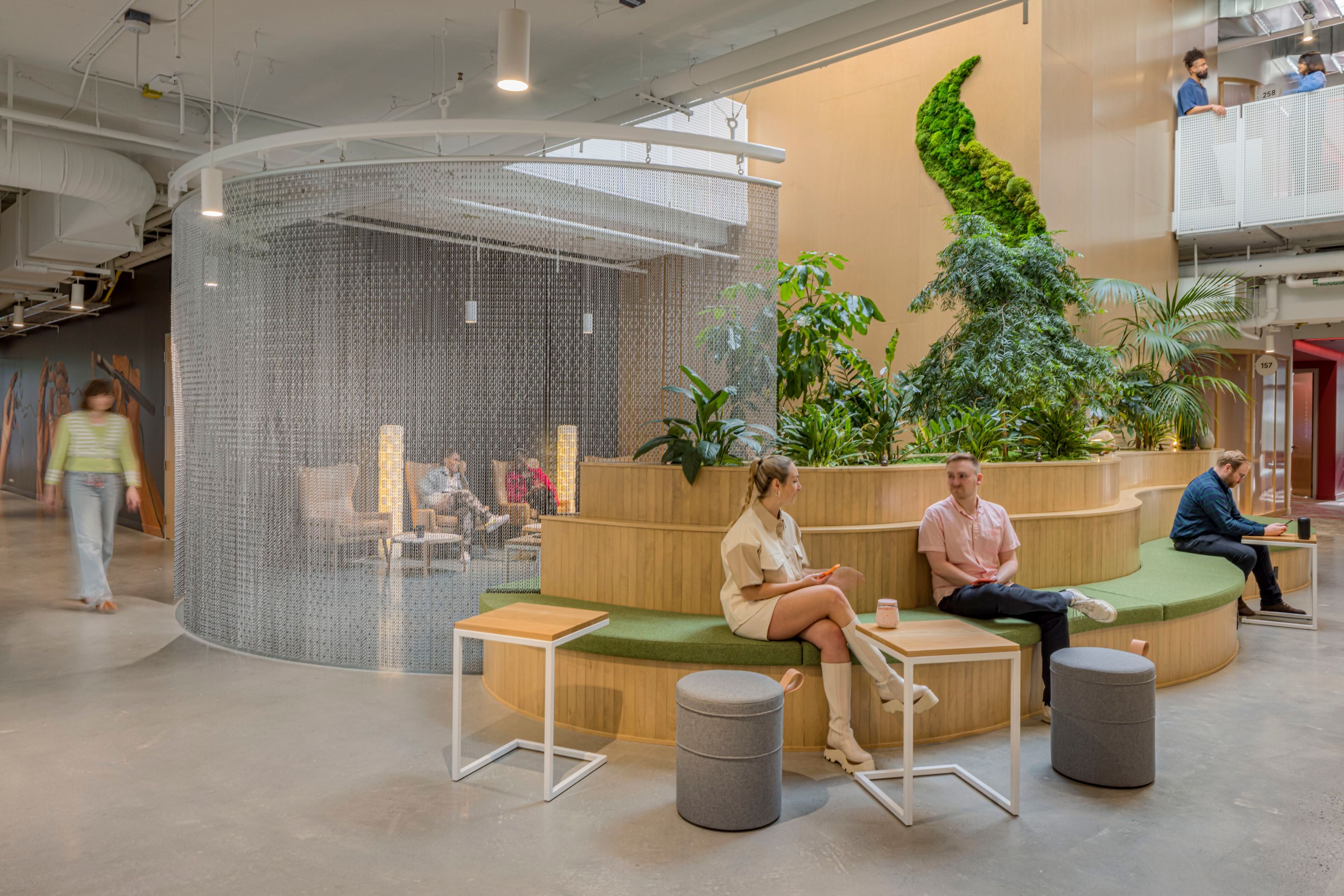 Алюминиевая проволочная палатка Kriskadecor SPACE DIVIDER - CORPORATE OFFICE ARCH-00069512 - Вид №3