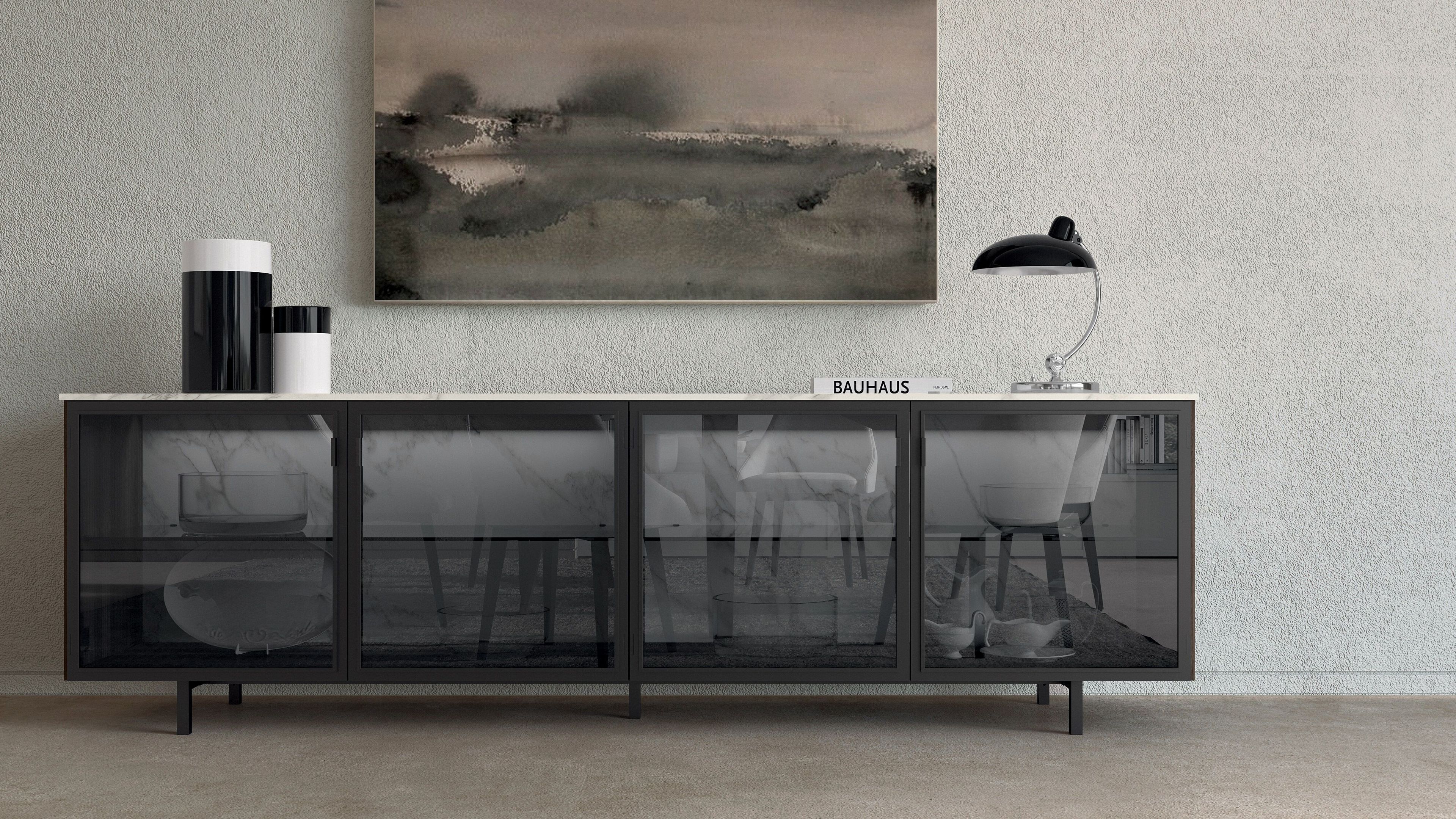 Стеклянный шкаф Febal Casa Аврора ARCH-00115966 - Вид №2