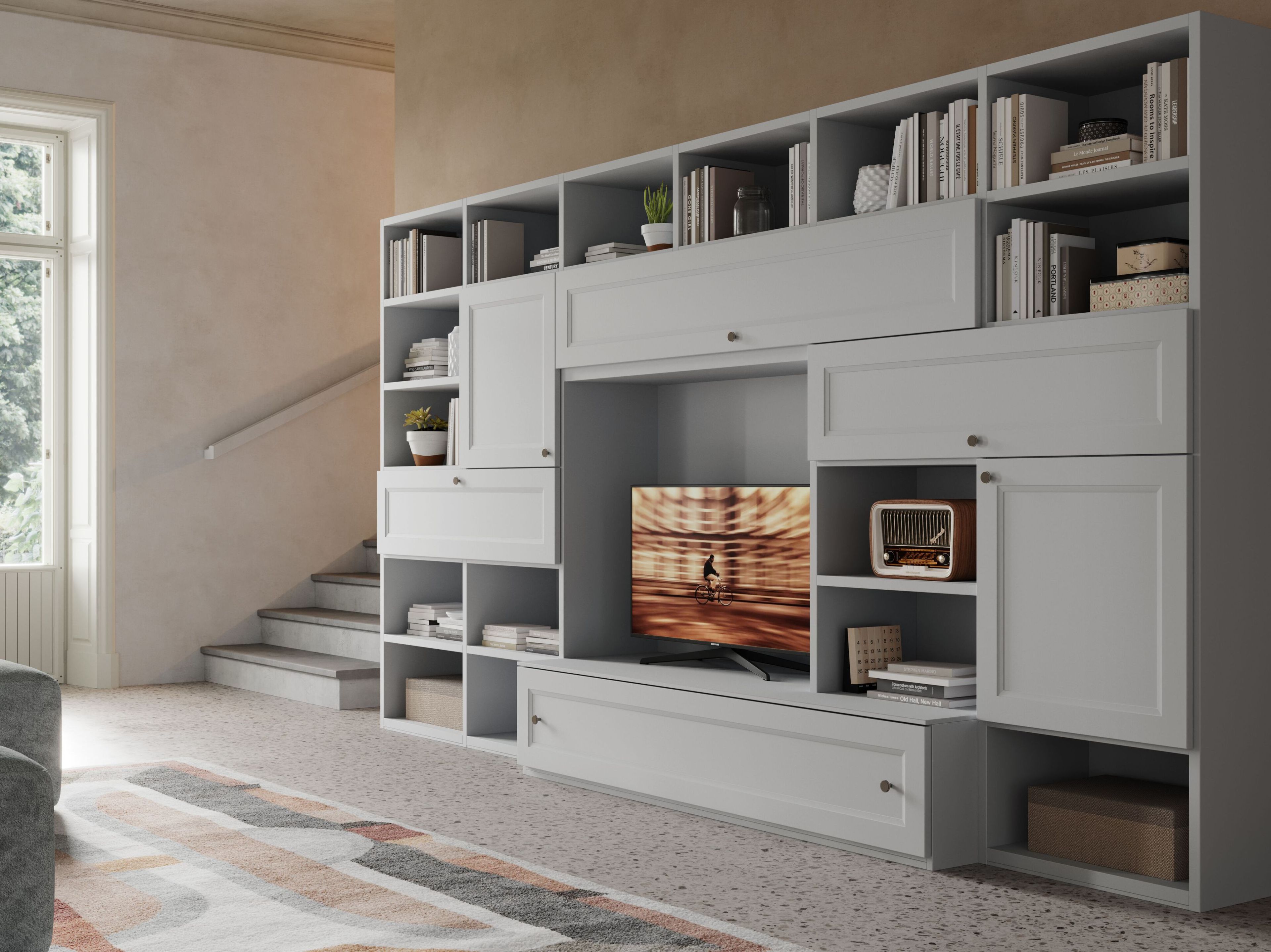 Оборудованная стена Giessegi день за днем ARCH-00002681