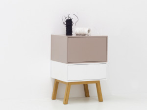 Модульный лакированный журнальный столик