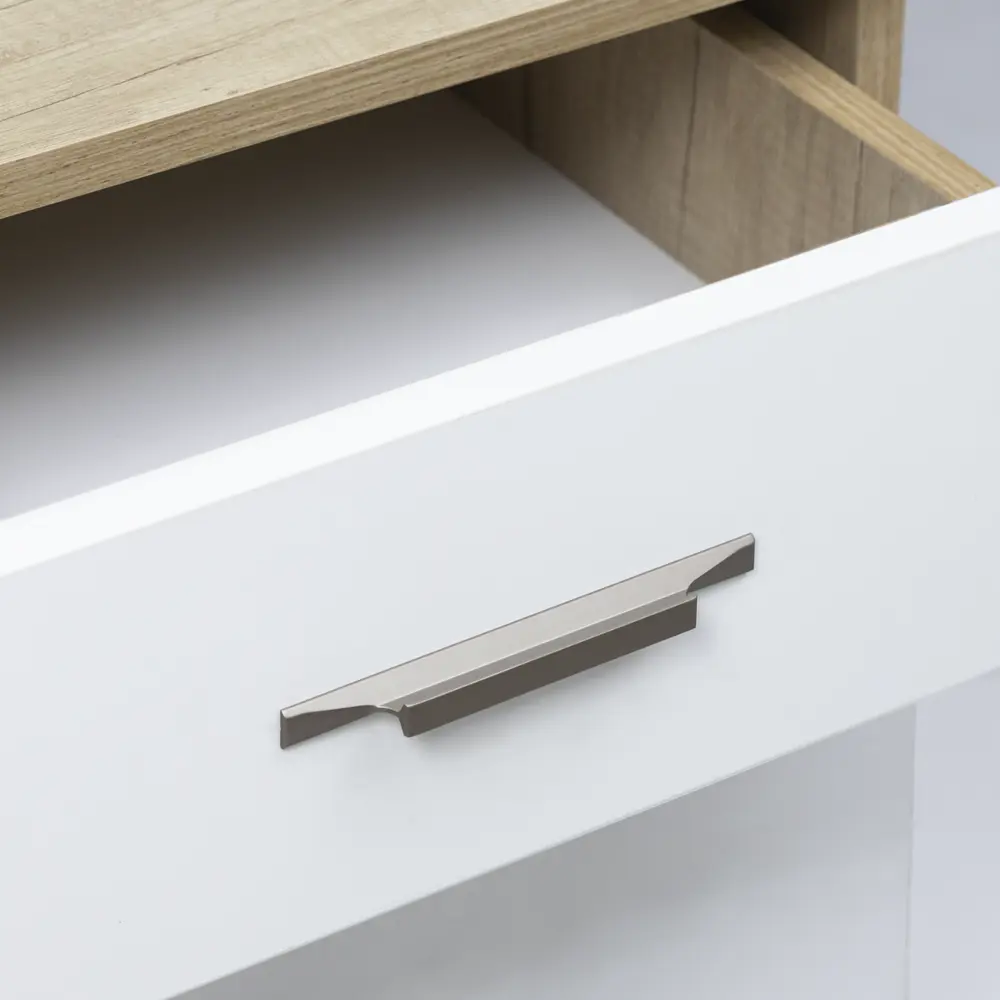 Мебельная ручка-скоба Stells-128 128 мм никель AKS STLM-2122852 - Вид №6