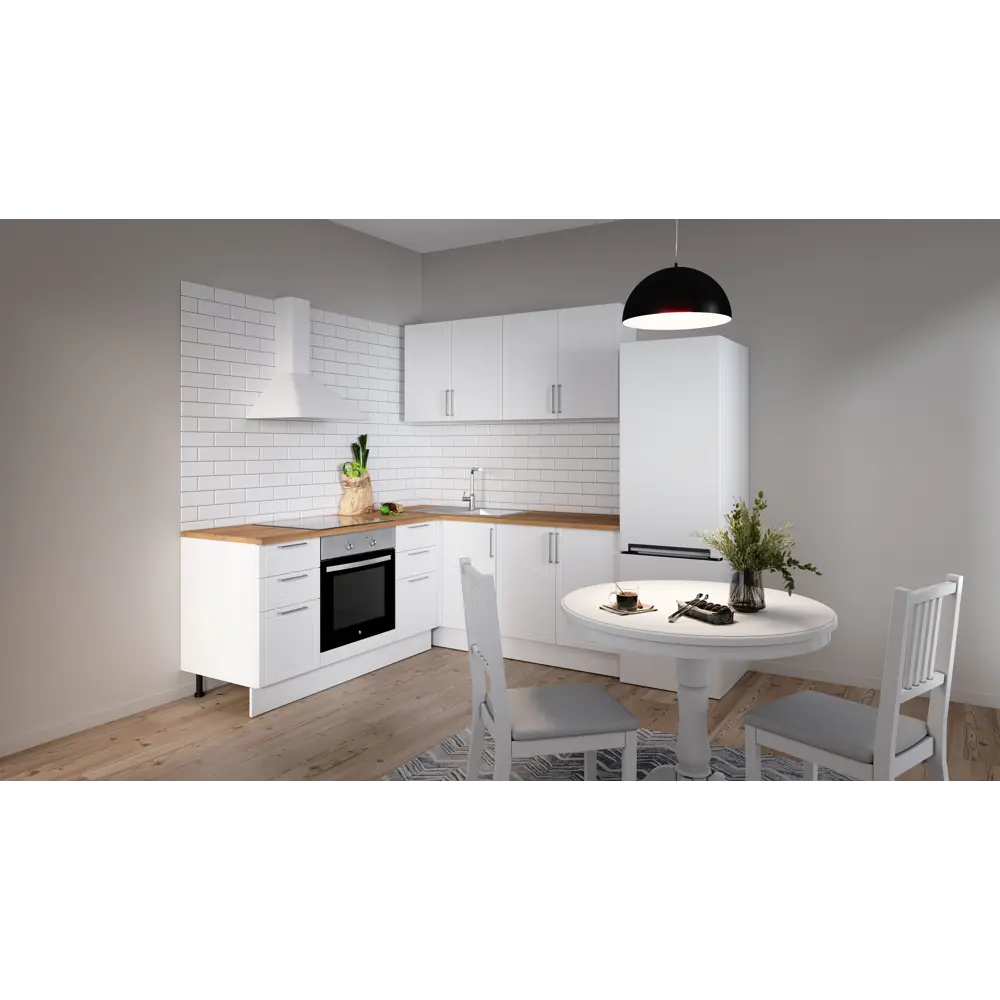 Навесной шкаф Агидель 60x67.6x29 см KONSENSA ЛДСП цвет белый STLM-2161357 - Вид №8