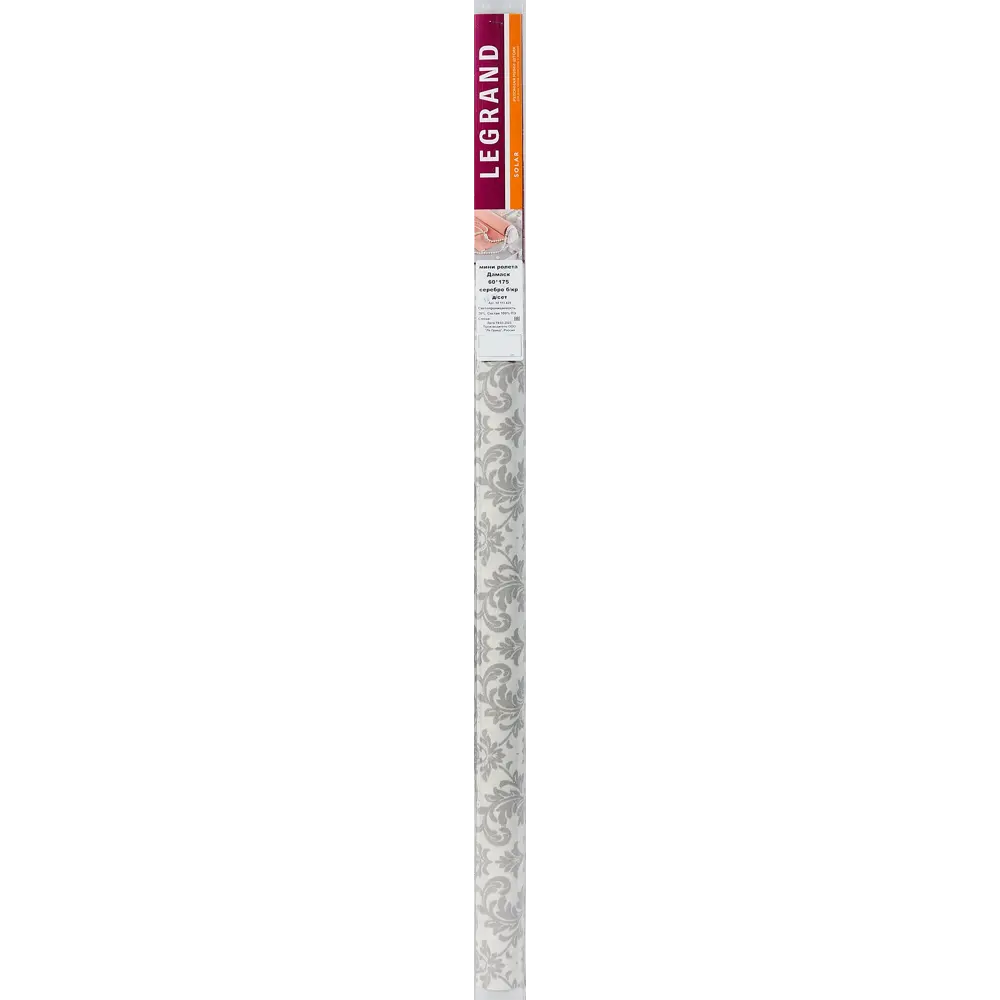 Штора рулонная Legrand Дамаск 50x175 см цвет серый DOMLEGRAND STLM-2101962 - Вид №4