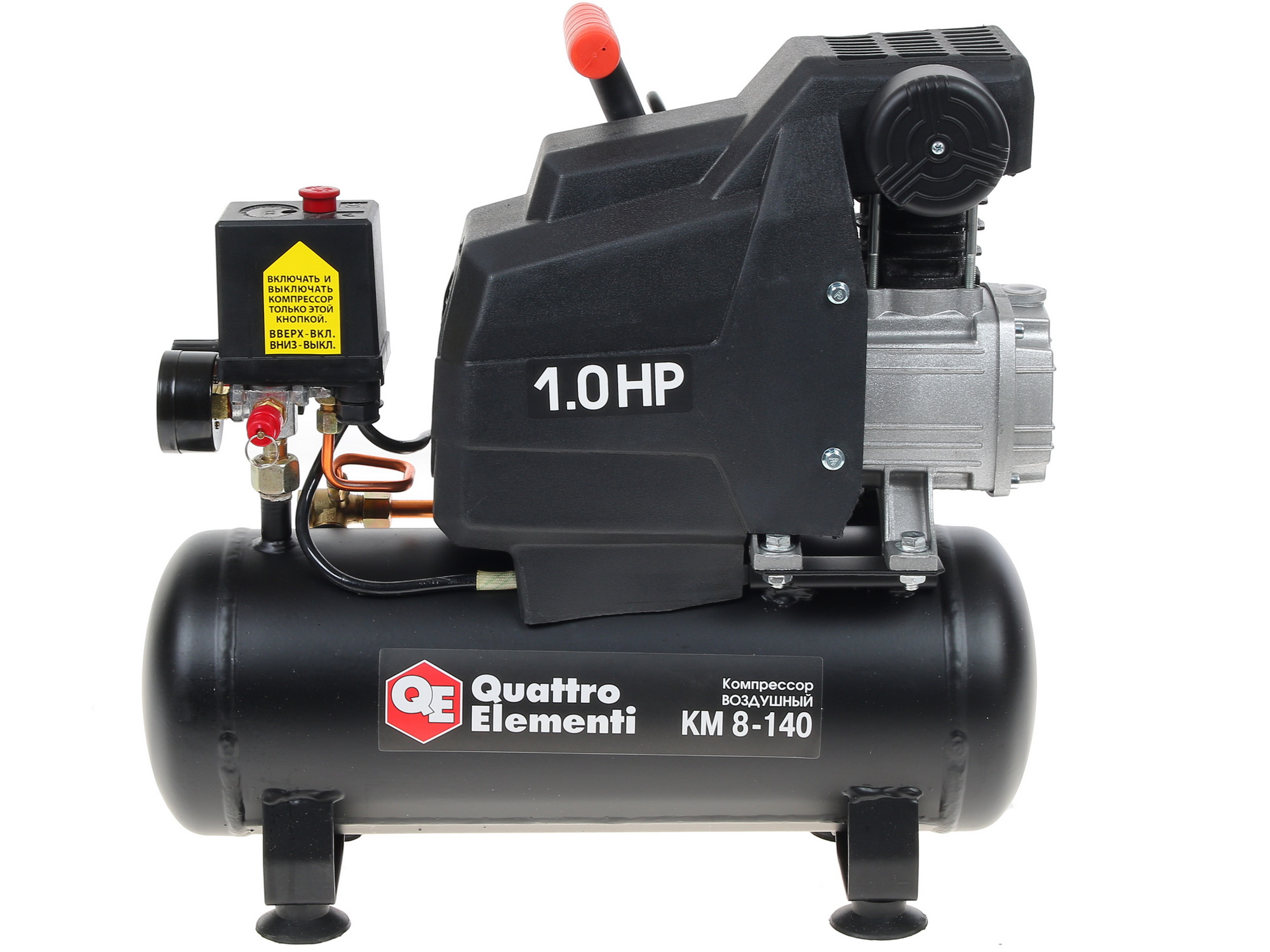 Компрессор поршневой масляный Quattro Elementi KM 8-140 248-450 1167346 STDN-0054901 - Вид №1