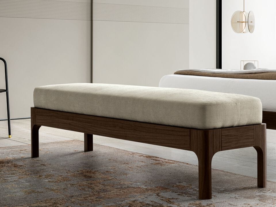 Деревянная мягкая скамейка Santalucia Mobili Homy ARCH-00032694 - Вид №2