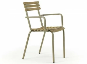 Ethimo Штабелируемый садовый стул из тикового дерева Laren Lasb4005