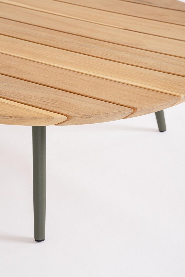 Круглый стол из тикового дерева BIZZOTTO Ivissa ARCH-00022431 - Вид №12