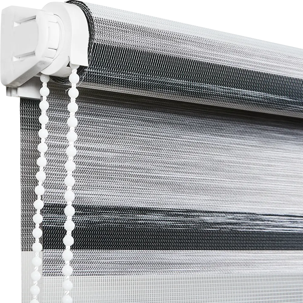 Штора рулонная день-ночь Лечче 70x160 см серая MIAMOZA STLM-2110376 - Вид №2