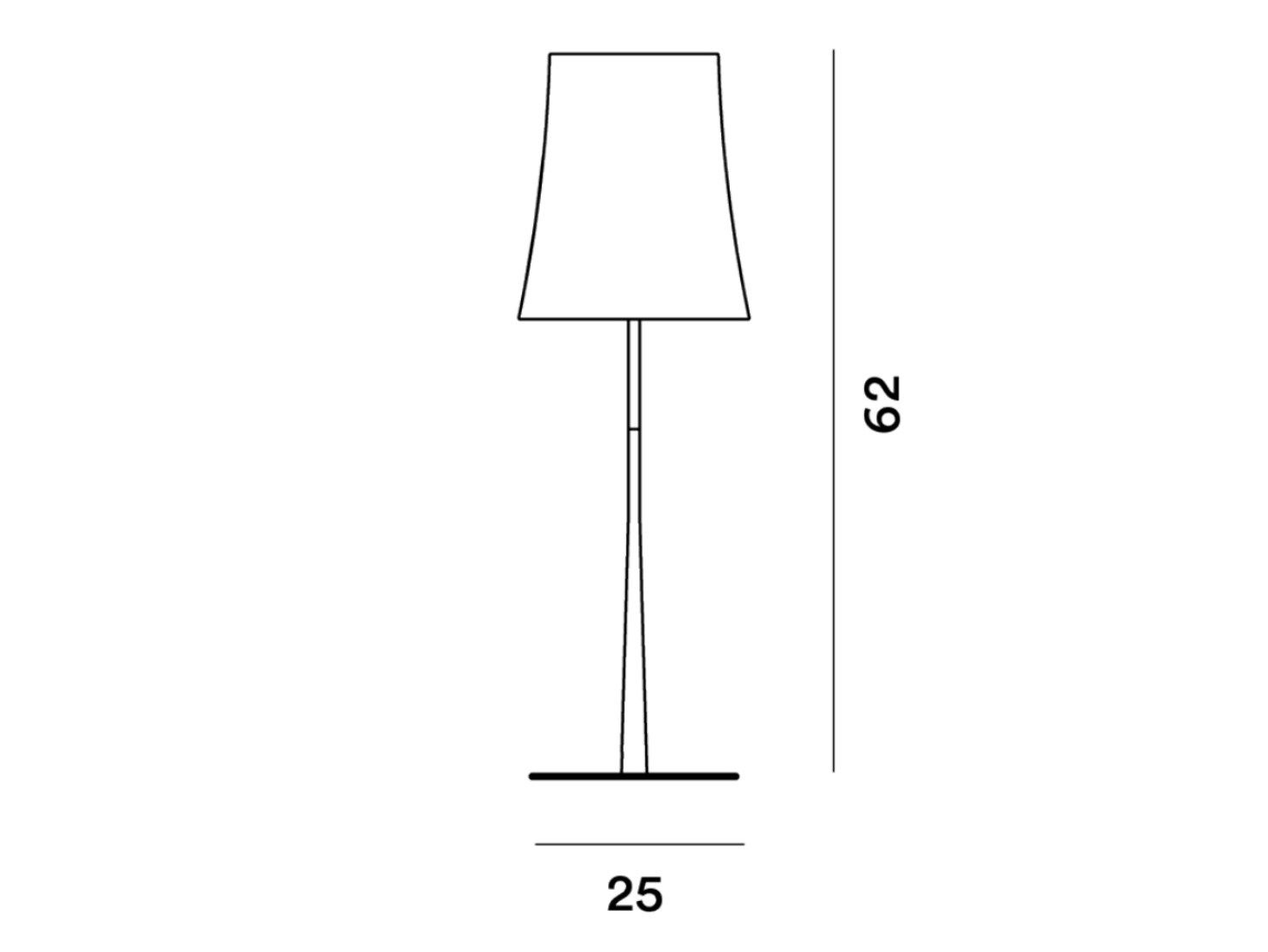 Настольная лампа из поликарбоната и окрашенного алюминия Foscarini птичка ARCH-00034226 - Вид №19