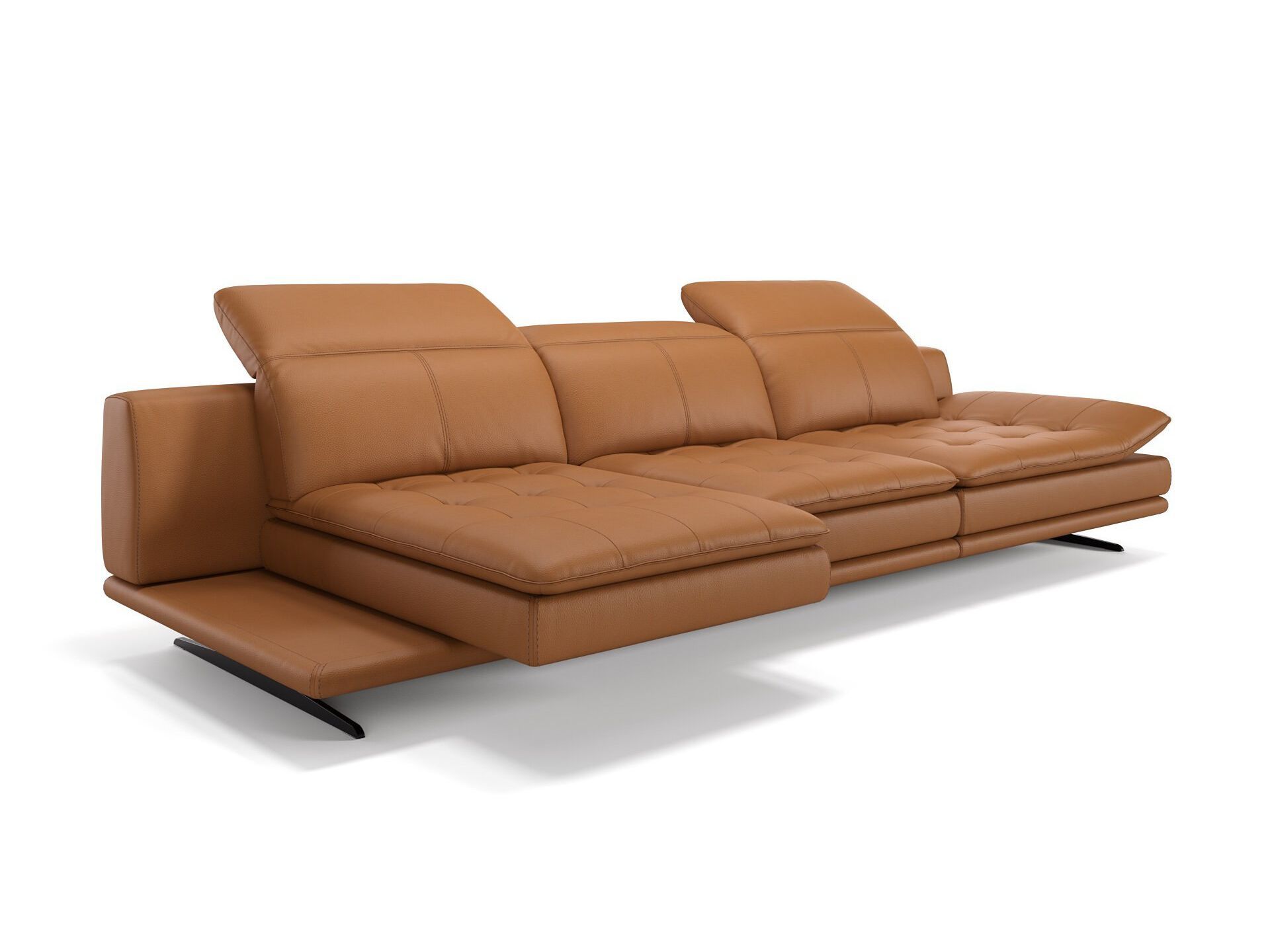 3-местный кожаный диван Sofanella Ницца ARCH-00121270 - Вид №1