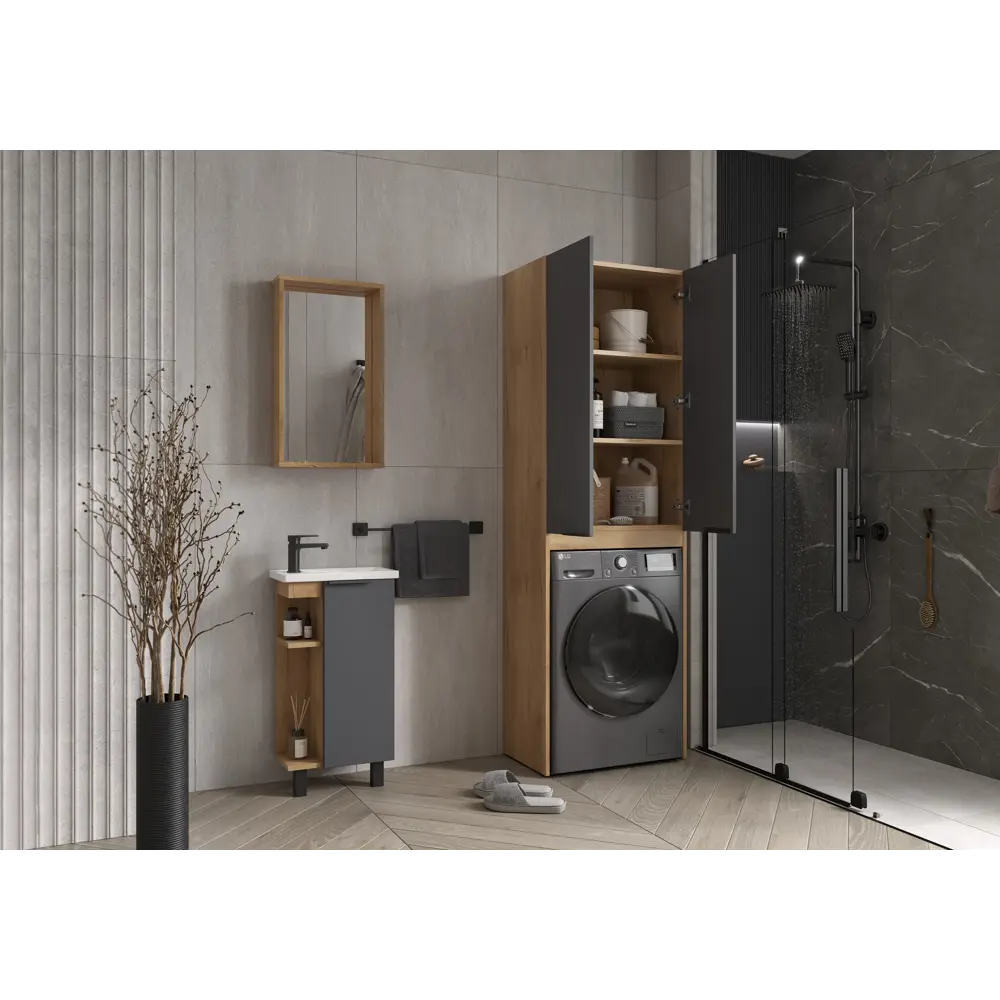 Тумба KONSENSA «СОХО» для раковины с интеллектуальной системой хранения 89381831 STLM-1538708 - Вид №8