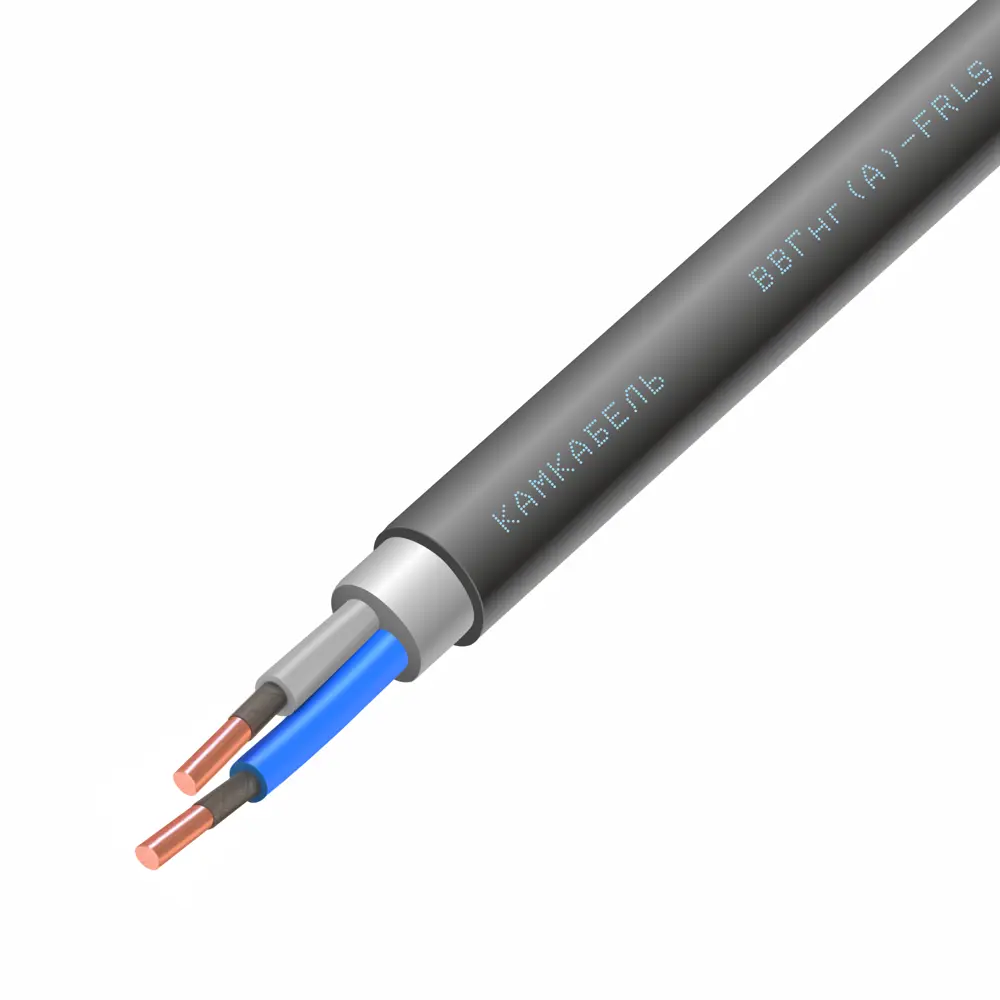Кабель Камкабель ВВГнг(А)-FRLS 2x1.5 на отрез ГОСТ 84573447 STLM-2084767 