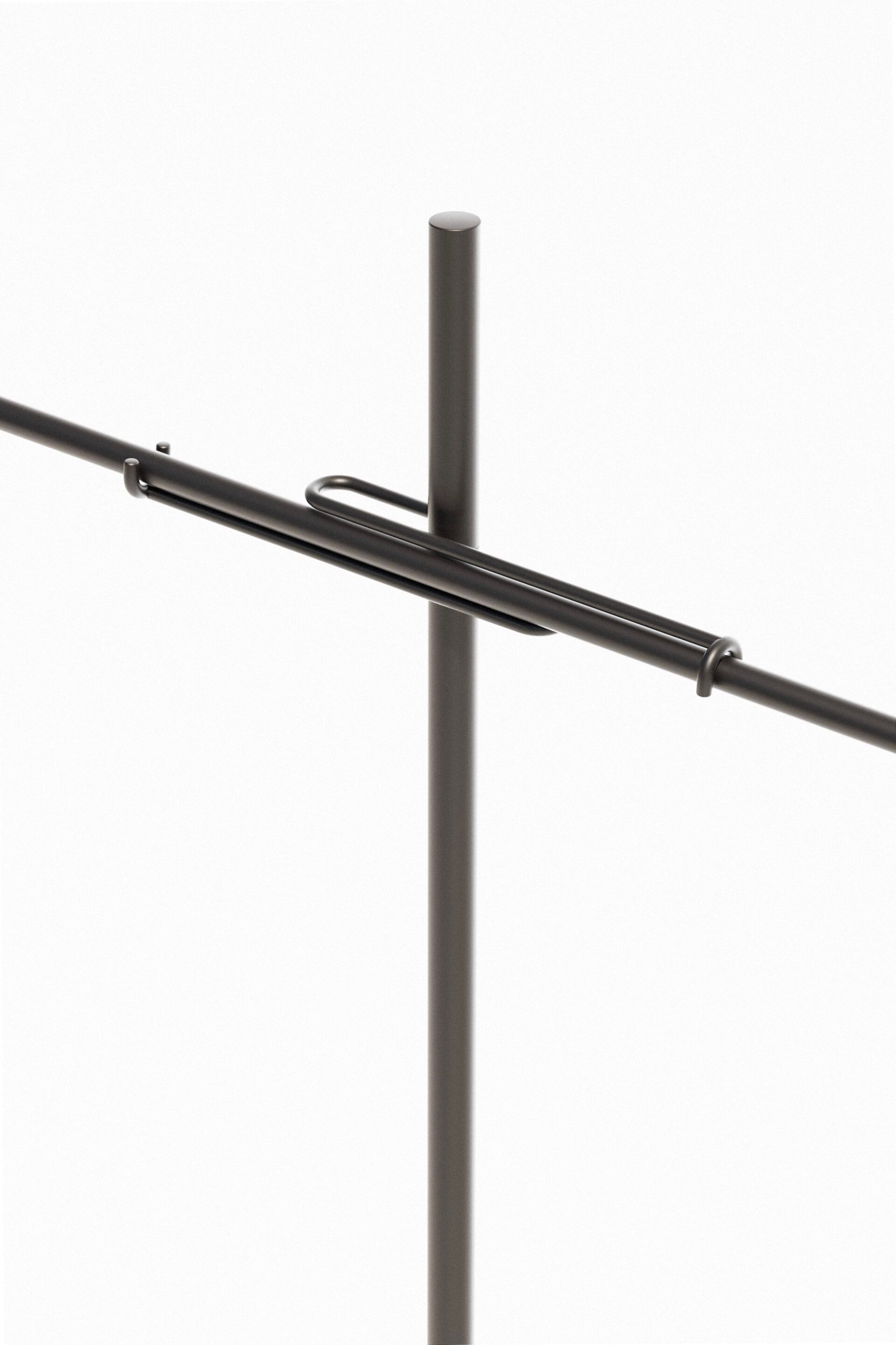 Регулируемая металлическая напольная лампа Marzais Créations VASCO ARCH-00117559 - Вид №1