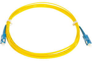 15893235 Соединительный волоконно-оптический шнур желтый, 5м NMF-PC1S2C2-SCU-SCU-005 NIKOMAX