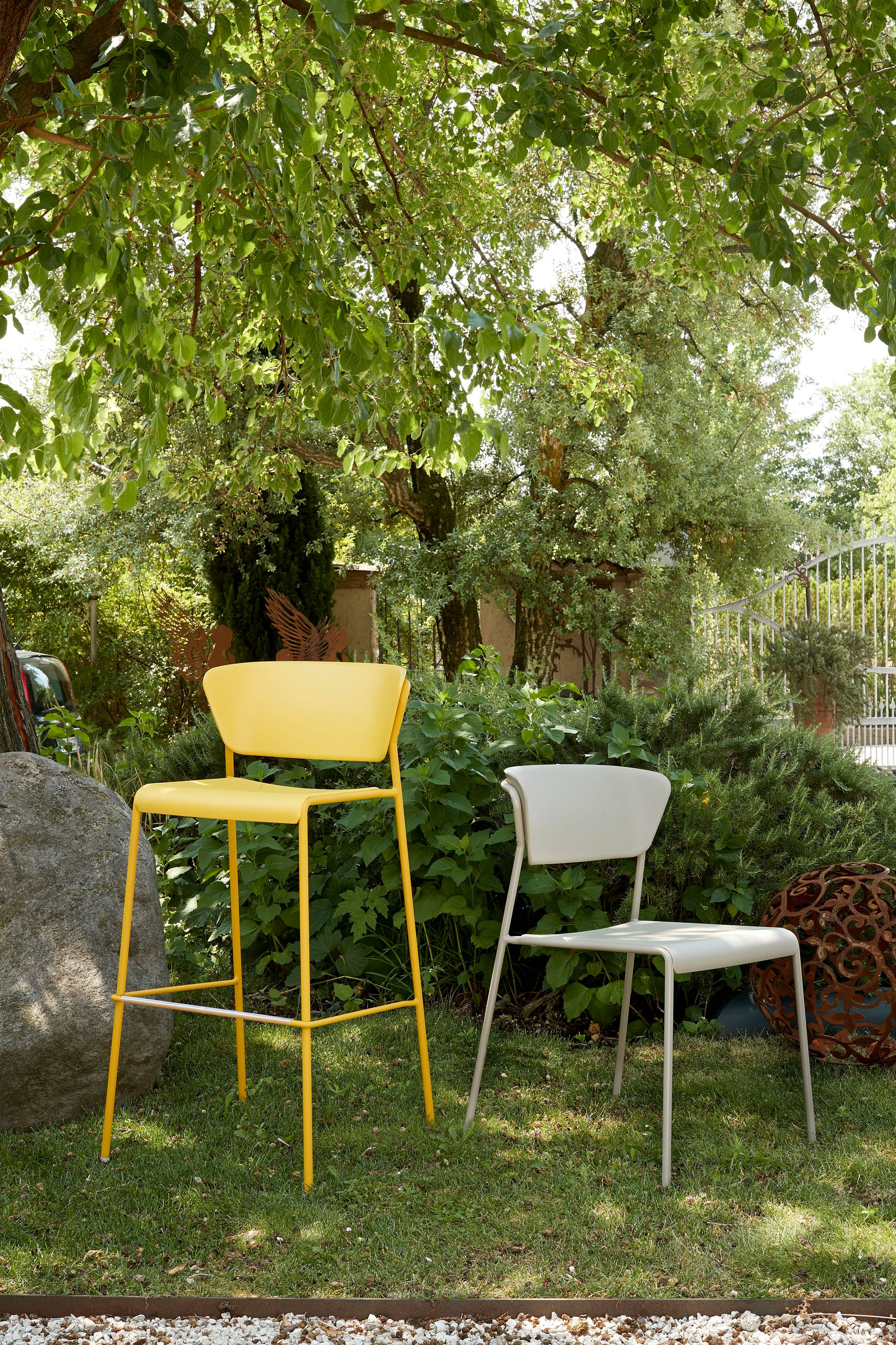 Высокий стул из инженерного пластика с подставкой для ног S-CAB Лиза ARCH-00027436 - Вид №9