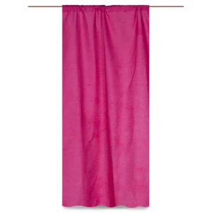 Штора на ленте «Нежность розы» 145х260 см цвет розовый