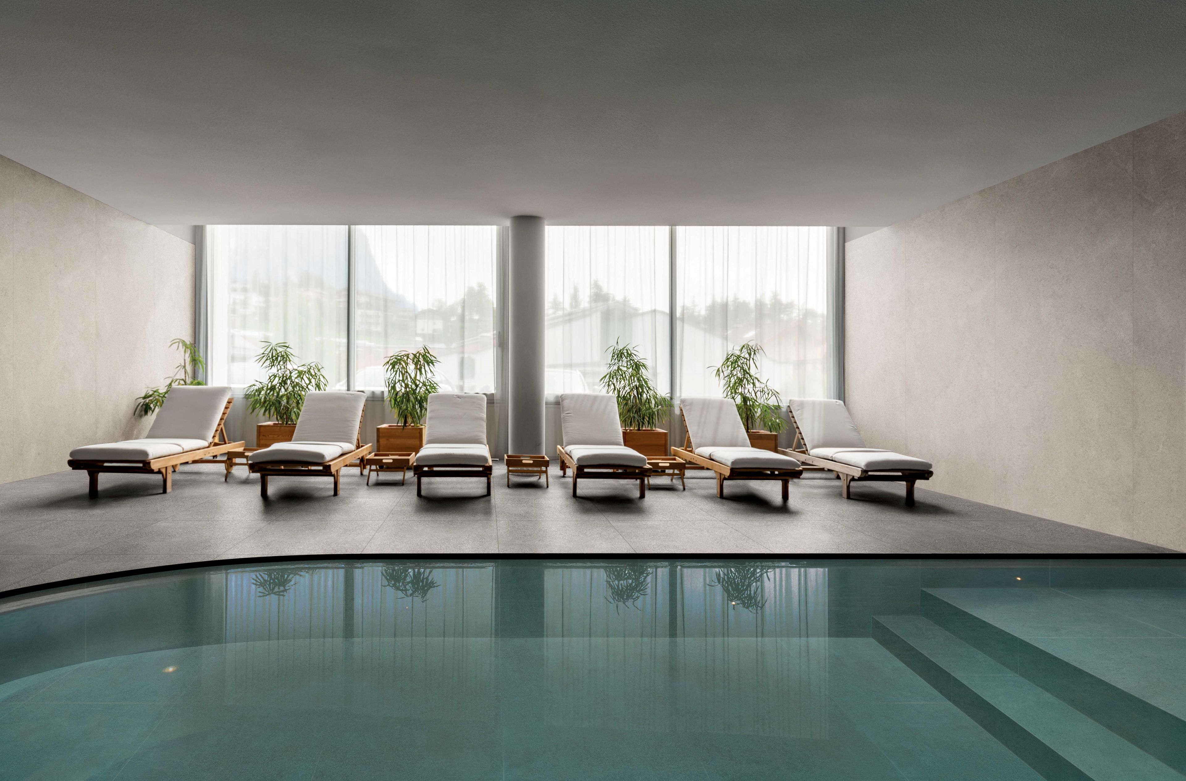 Пол / облицовка керамогранита для внутреннего и наружного применения с эффектом цемента Florim Ceramiche SENSI ARCH-00151192 - Вид №12