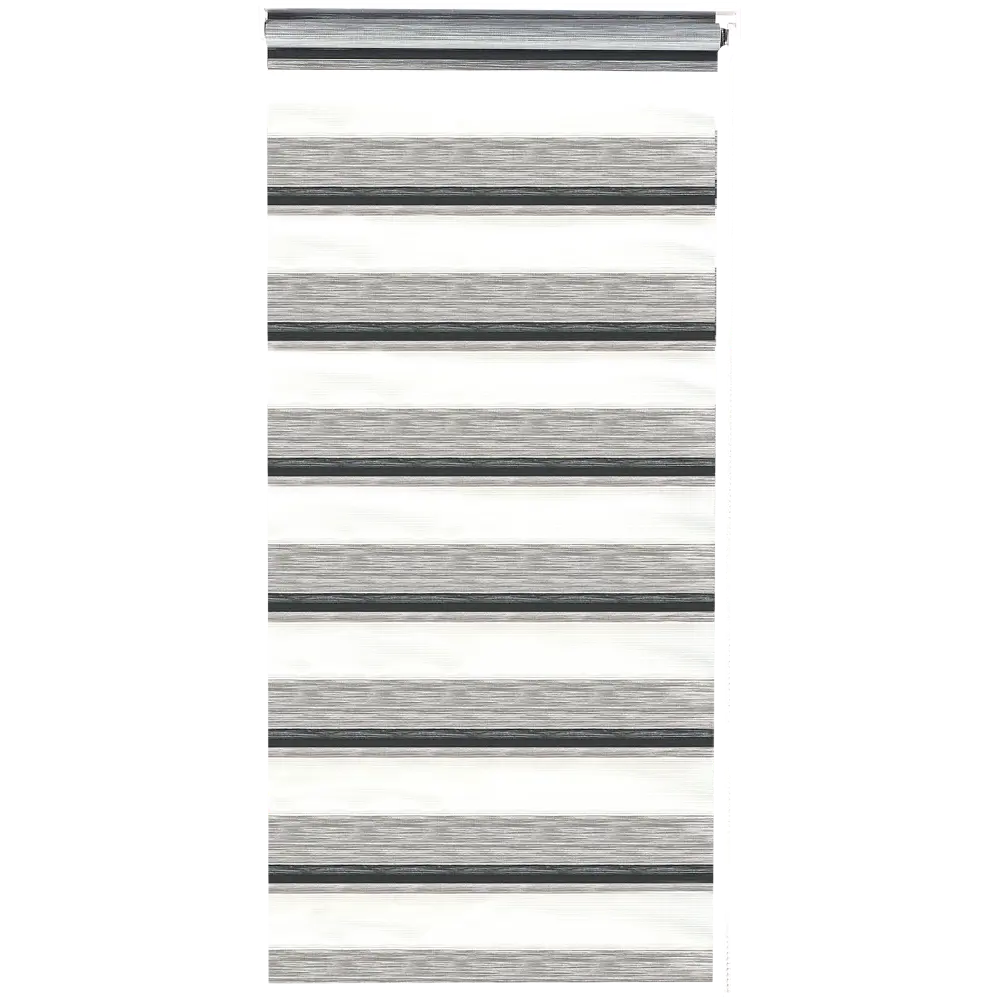 Штора рулонная день-ночь Лечче 60x160 см серая MIAMOZA STLM-2131050