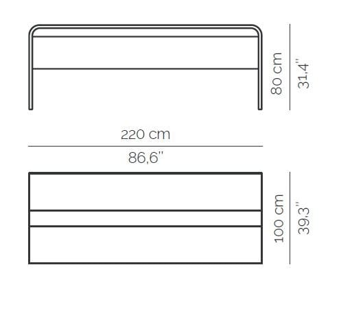 Деревянный прямоугольный стол OTQ MESA ARCH-00109306 - Вид №8