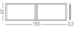 Звукопоглощающая панель перегородки стола GABER PIUMA ARCH-00128265 - Вид №7