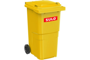 19767628 Контейнер для мусора желтый 240 л 00-00025093 SULO