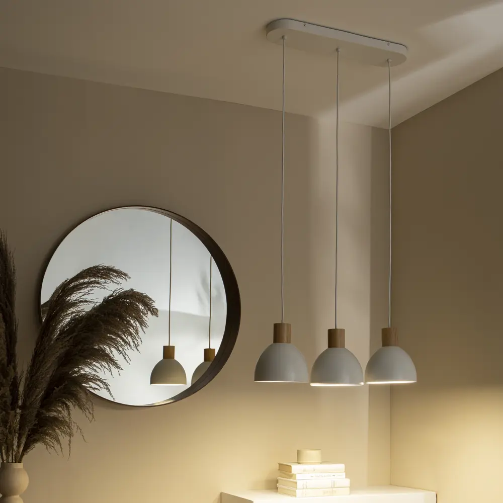 Подвесной светильник INSPIRE Venosa с деревянными акцентами 82908105 STLM-0037796 - Вид №2