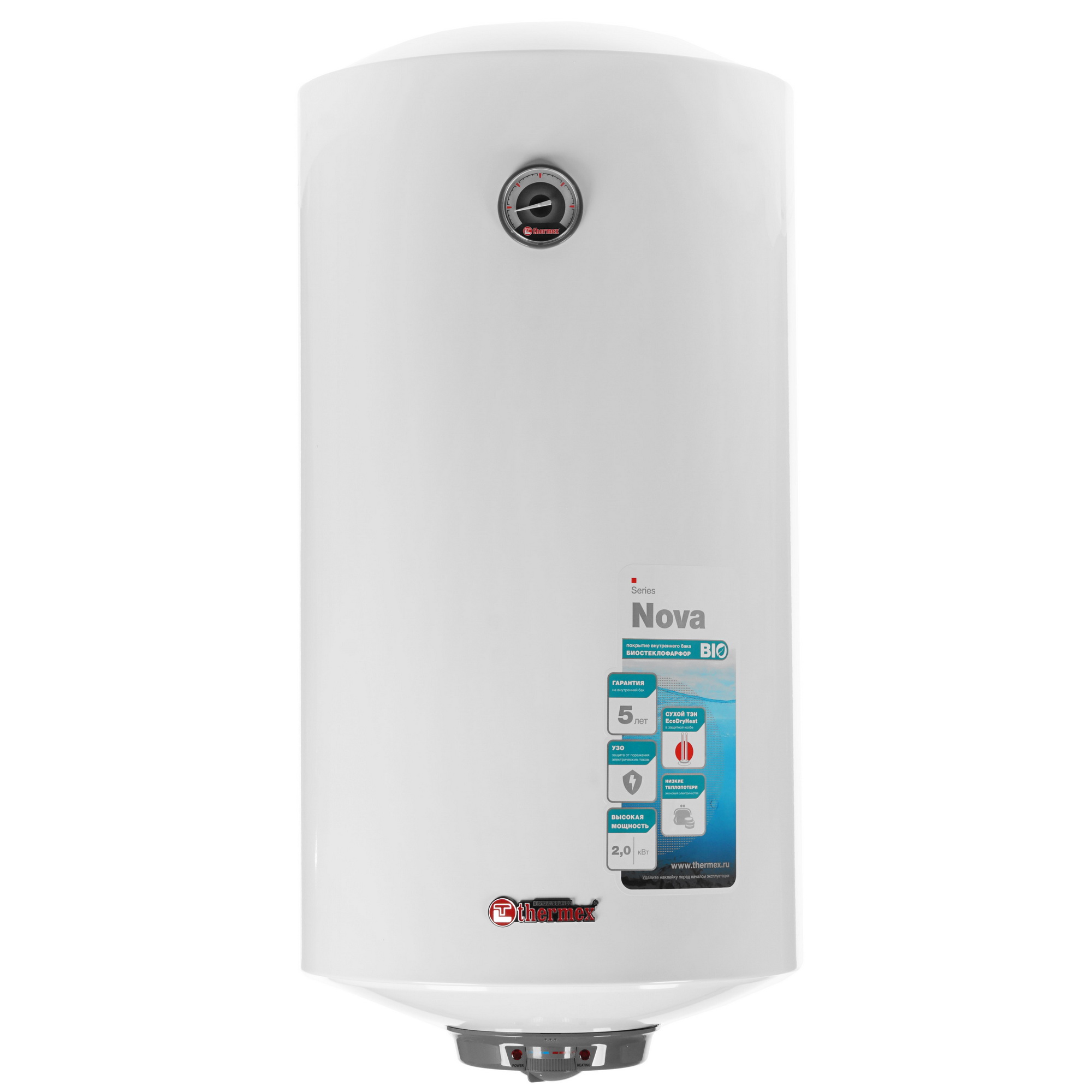 1233650 Водонагреватель электрический Thermex Nova 100 V STDN-0140507 - Вид №1
