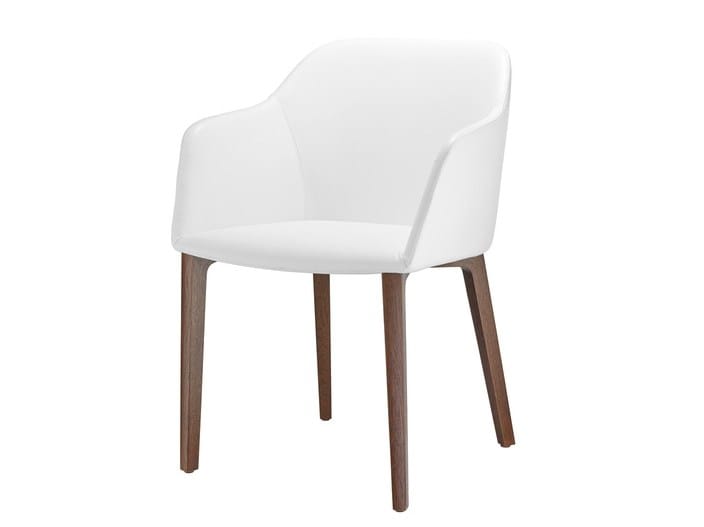 Кожаный стул с подлокотниками Brunner FINA ARCH-00052307