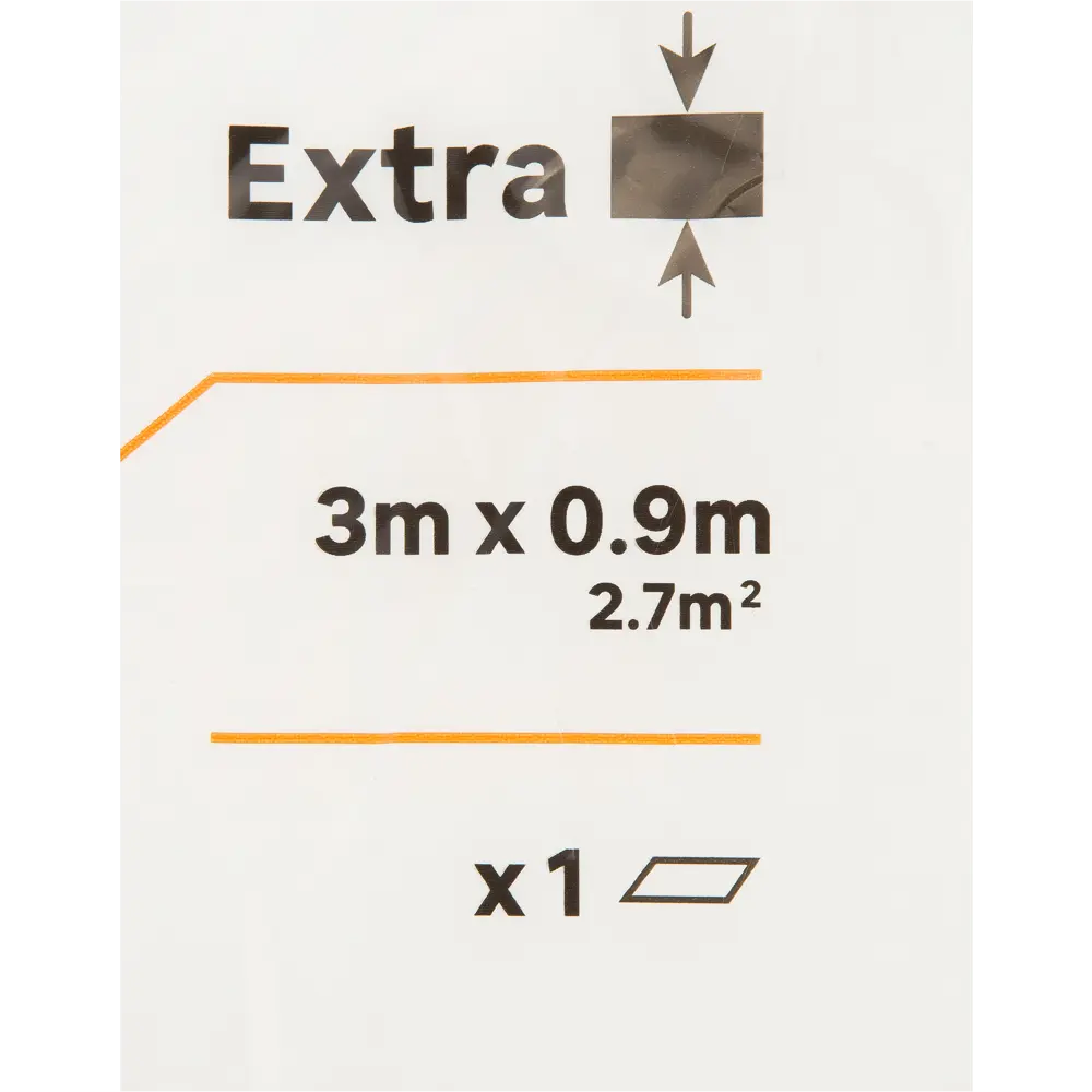 Полотно защитное Dexter флисовое 3 м х 100 см STLM-2000170 - Вид №4