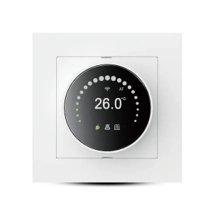 Терморегулятор для теплого пола Skybeam R360 электронный программируемый цвет белый