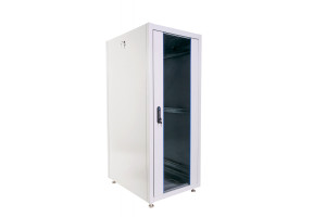 16435007 Телекоммуникационный напольный шкаф дверь стекло, боковая панель сплошная, ШТК-Э-30.6.10-13АА ЦМО