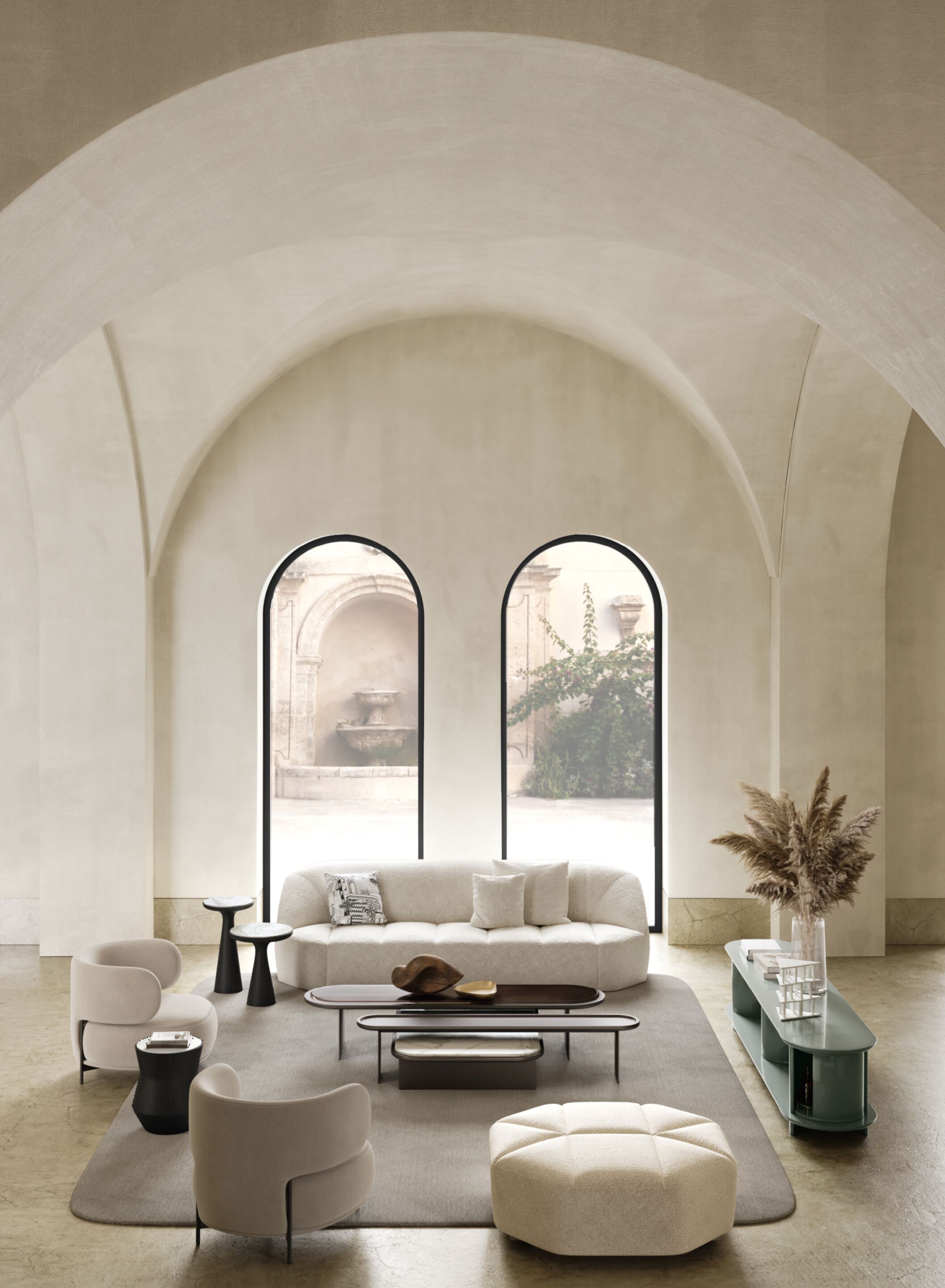 Кожаный диван Gallotti&Radice облако ARCH-00034145 - Вид №5