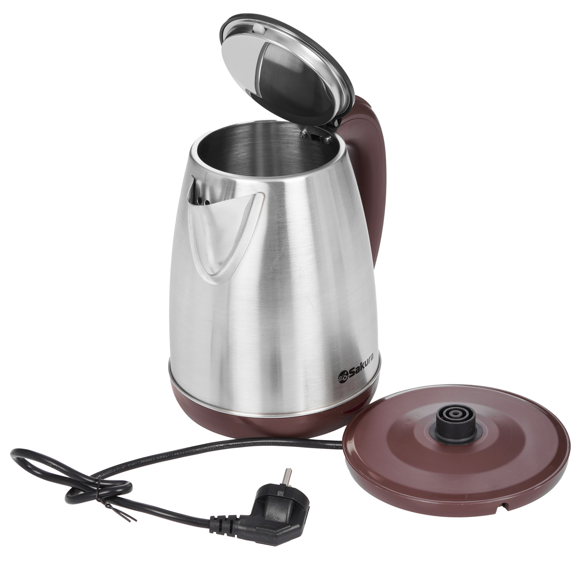9248664 Электрочайник Sakura SA-2161C коричневый STDN-0077454 - Вид №4