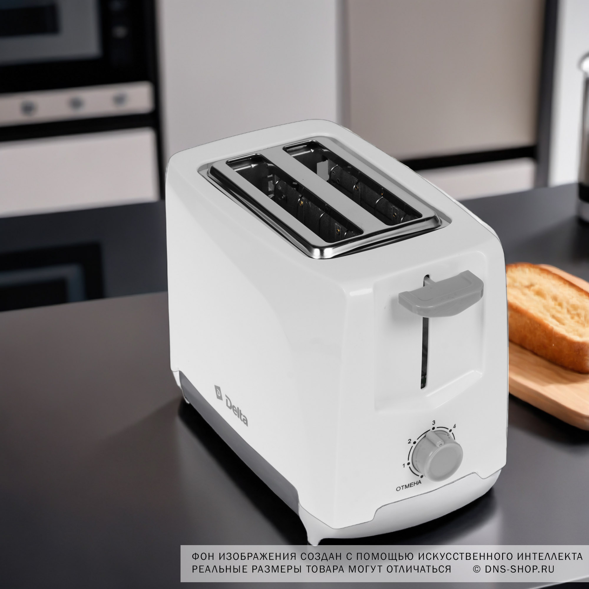 8157520 Тостер DELTA DL-6900 белый STDN-0017071 - Вид №8