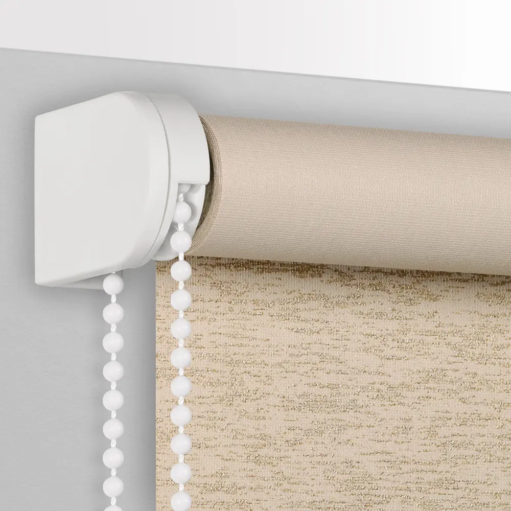 Штора рулонная Shine 90x160 см золотая PRAKTO STLM-2150165 - Вид №1