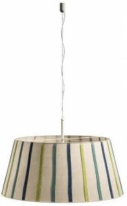 Caroti Подвесной светильник с прямым светом из ткани Via montenapoleone 3033