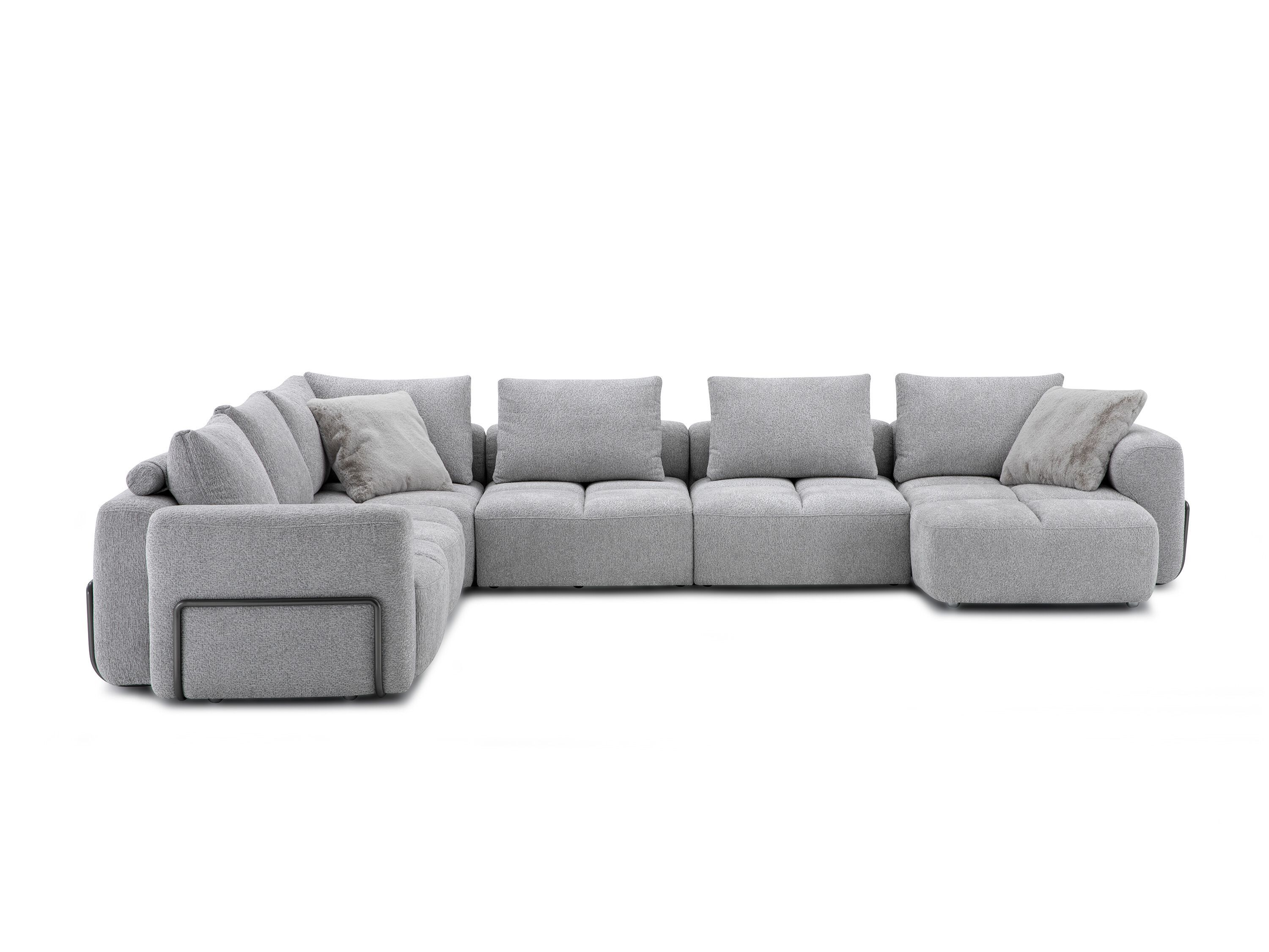 Модульный угловой диван из ткани CAMPO DE' FIORI DUNE ARCH-00114670