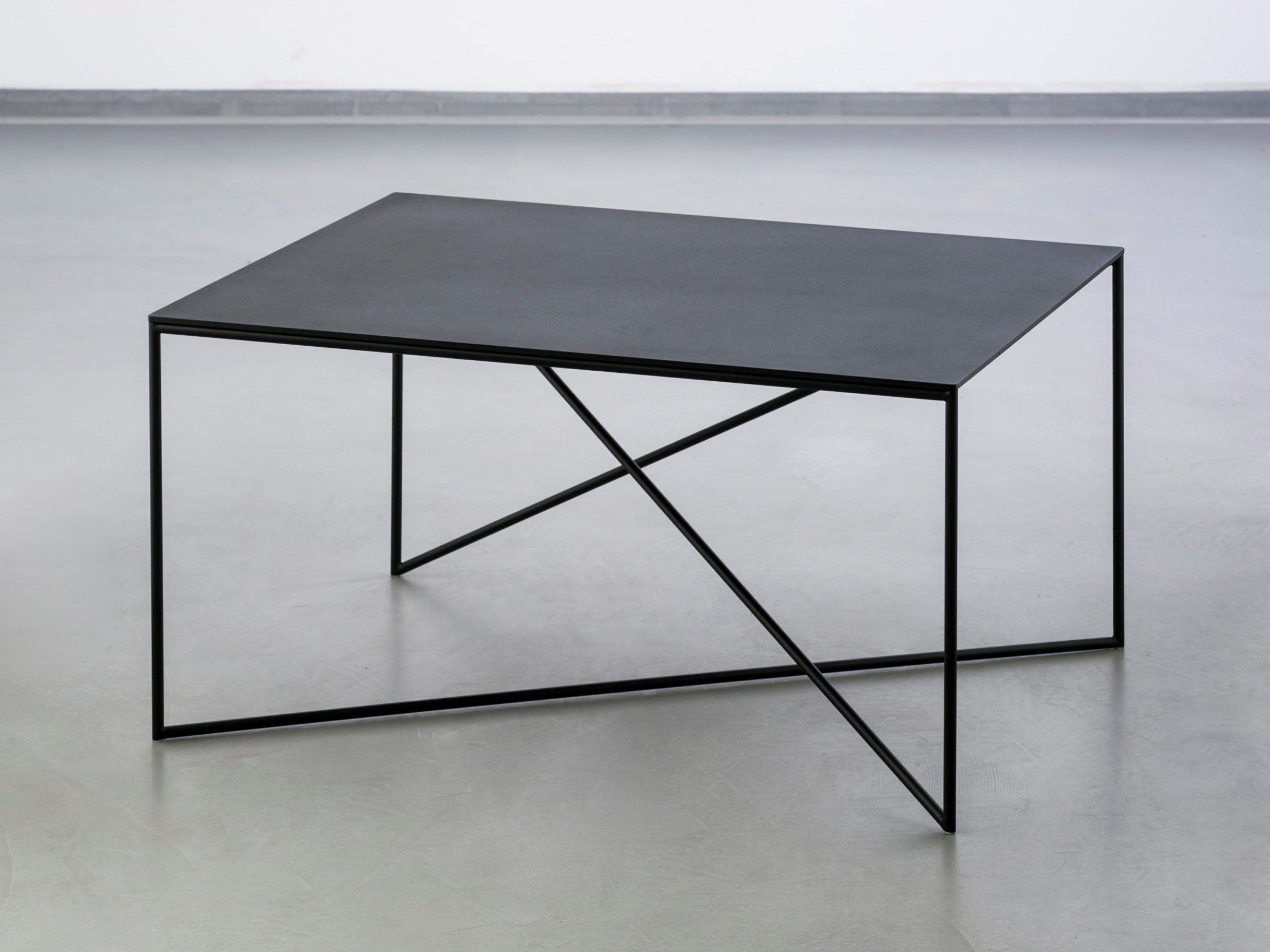 Прямоугольный журнальный столик из стали и алюминия Grupa Dot ARCH-00023994 - Вид №3