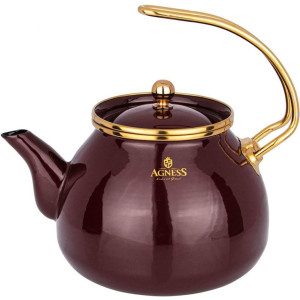Чайник для плиты 950-339 Коричневый AGNESS