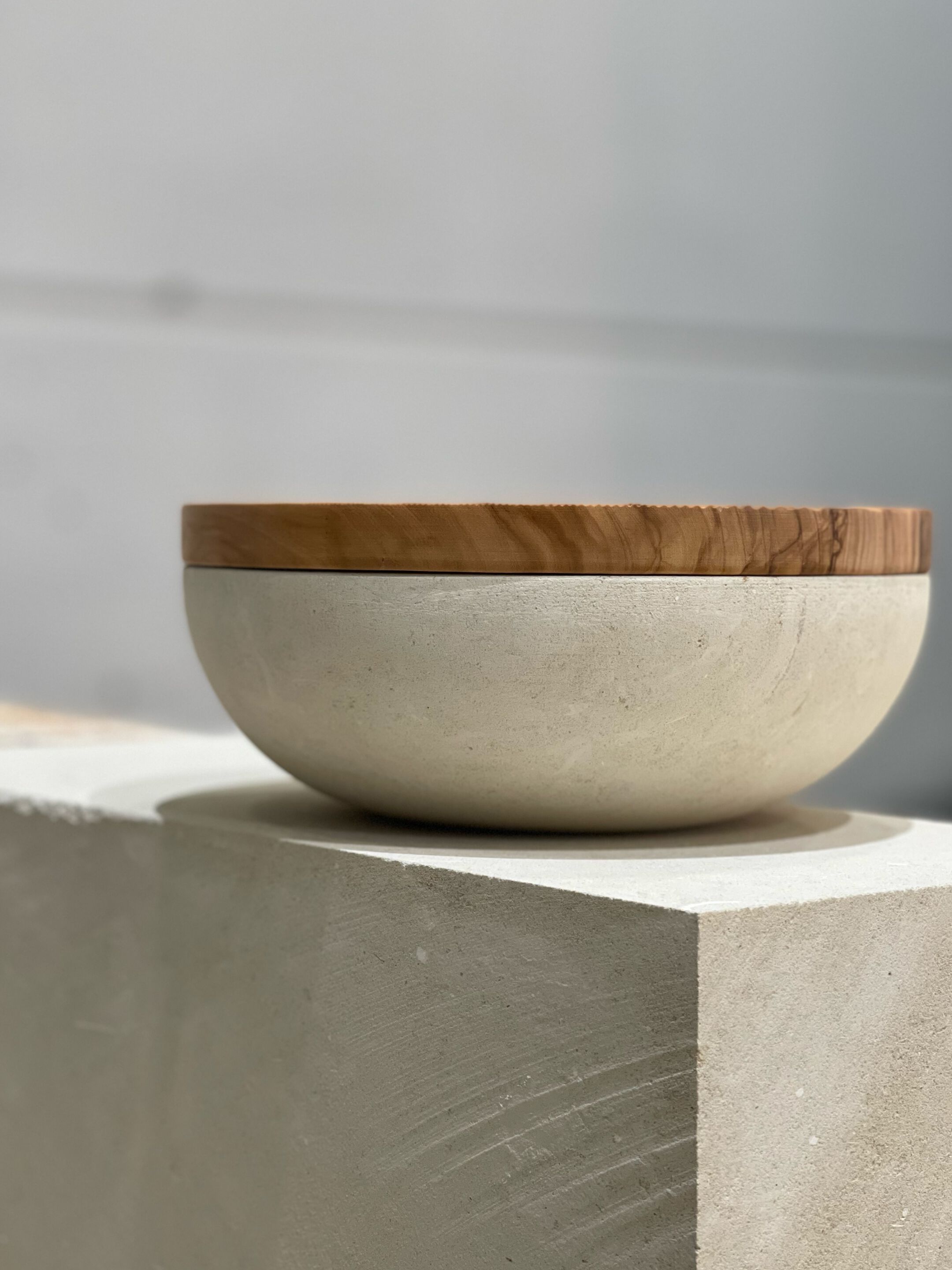 Контейнер для еды из камня Лечче и оливкового дерева PIMAR Rito ARCH-00114933 - Вид №6