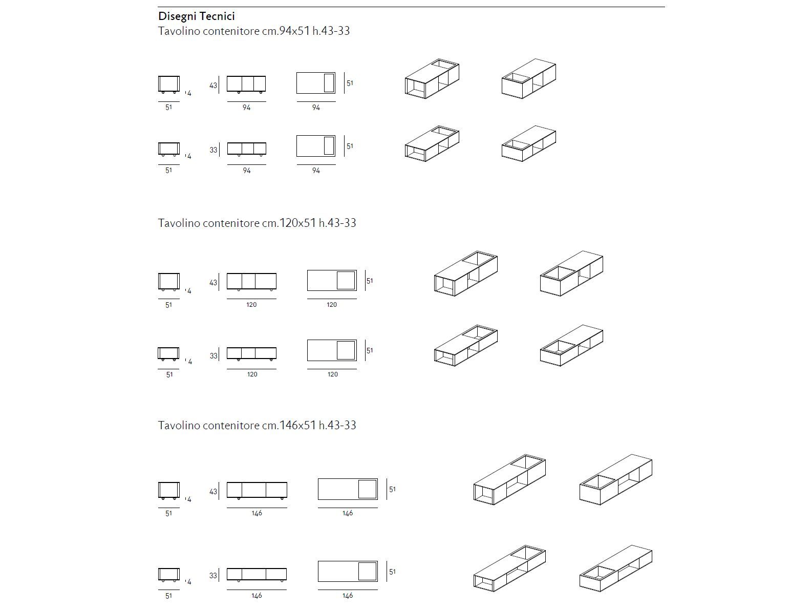 Журнальный столик из МДФ с отсеком для хранения Living Divani Extrasoft ARCH-00123913 - Вид №8