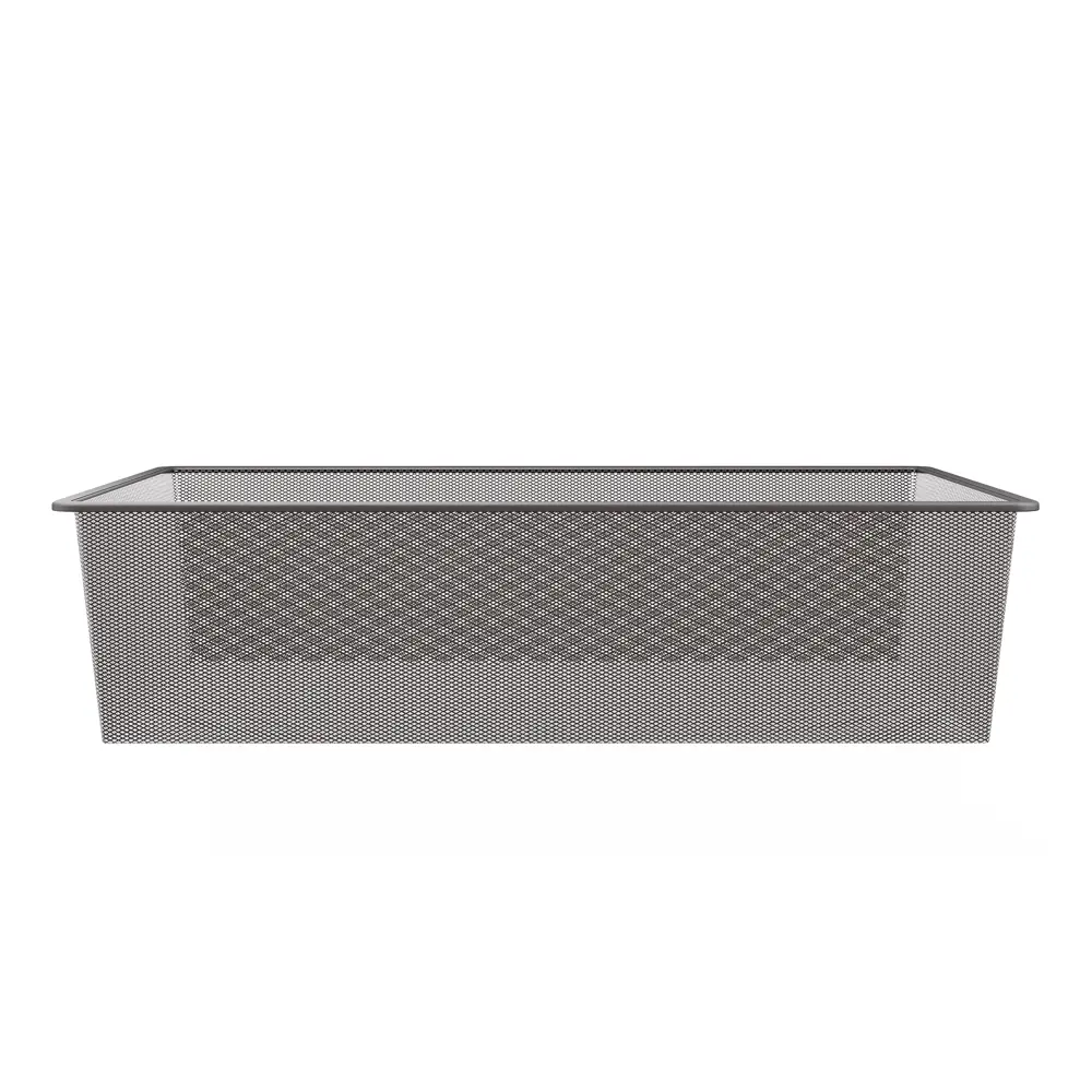 Корзина мелкосетчатая Лион 74.2x51.1x18.5 см цвет серый 89388162 STLM-2085803 Santreyd  - Вид №1