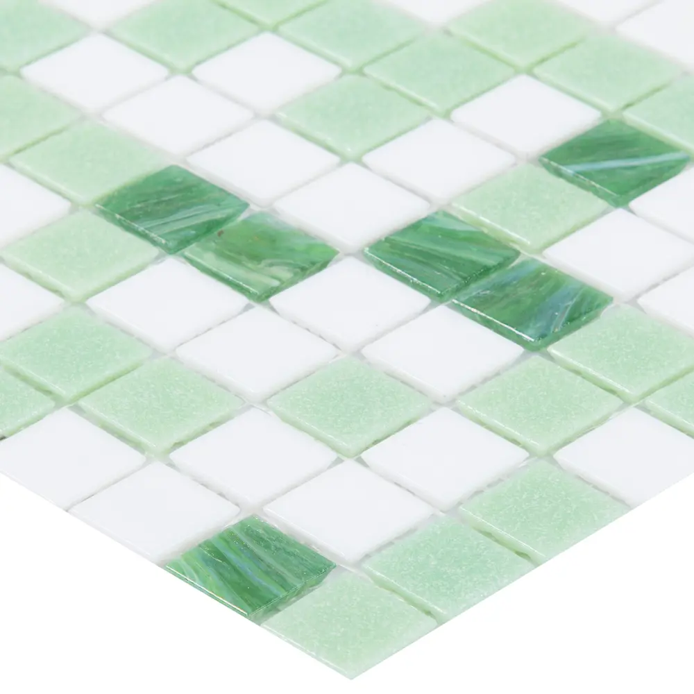 Мозаика, 32.7х32.7 см, стекло, цвет белый Santreyd STLM-2050218 - Вид №2