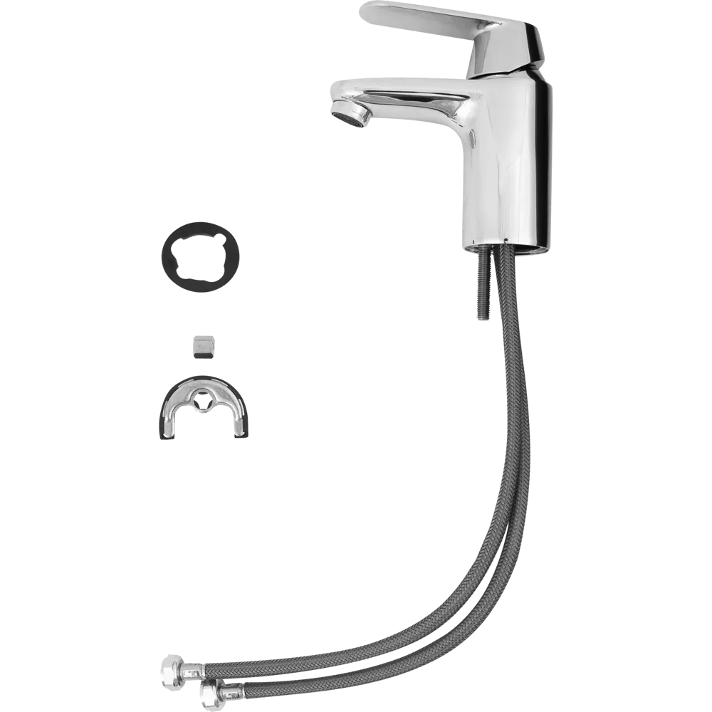 Смеситель для раковины Grohe Eurosmart Cosmo S однорычажный цвет хром Eurosmart Cosmopolitan STLM-2103141 - Вид №3