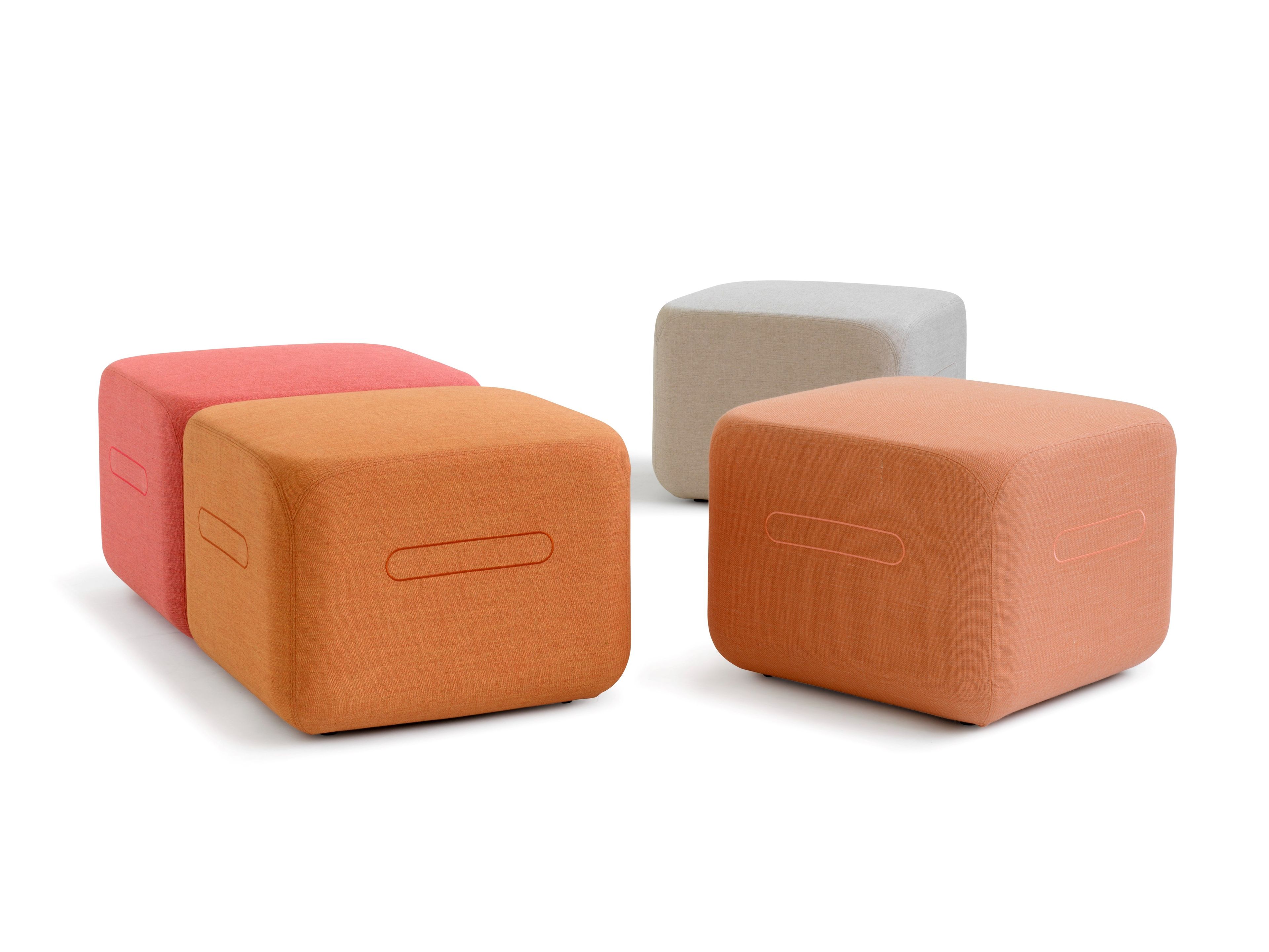 Квадратный пуф из ткани Bla Station ARCH-00129486 - Вид №17