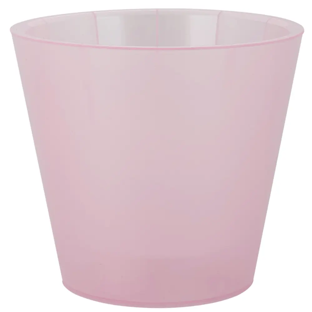 Горшок цветочный London mini ø12.5 h11.3 см v1 л пластик розовый INGREEN STLM-2063844 - Вид №3