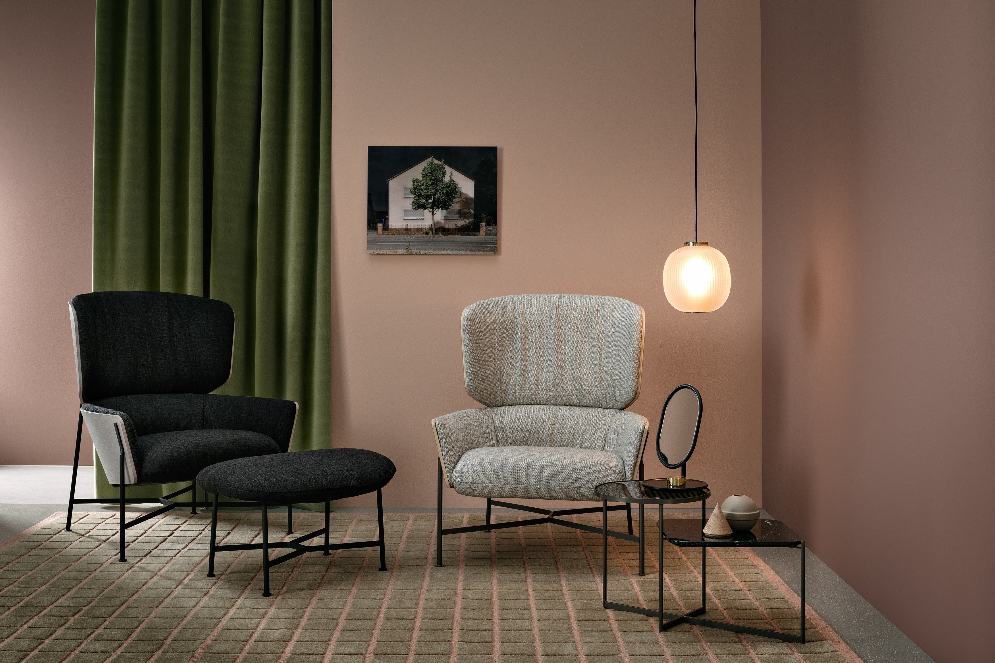 Кресло с высокой спинкой SP01 Caristo ARCH-00113661 - Вид №4